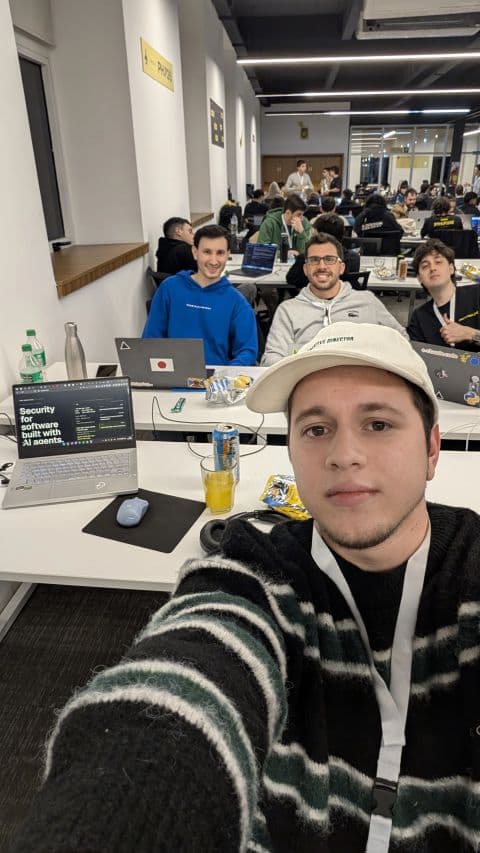 yieldOS team at Platanus Hack 26